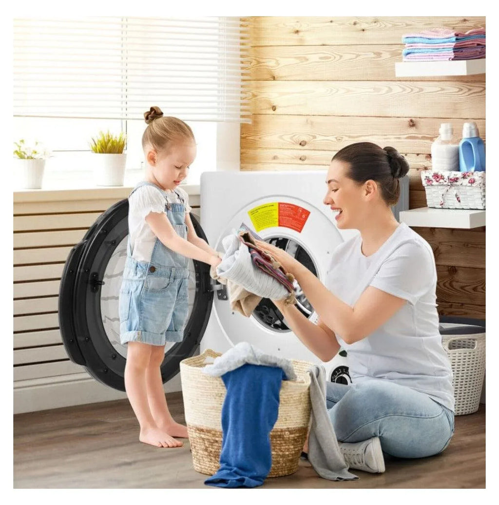 Nouveauté 2026 – Sèche-linge électrique Electric , modèle compact de 6 kg avec cuve en acier inoxydable, 4 modes de séchage, 2 niveaux de température, certifié ETL - idéal pour appartements, résidences étudiantes et camping-cars