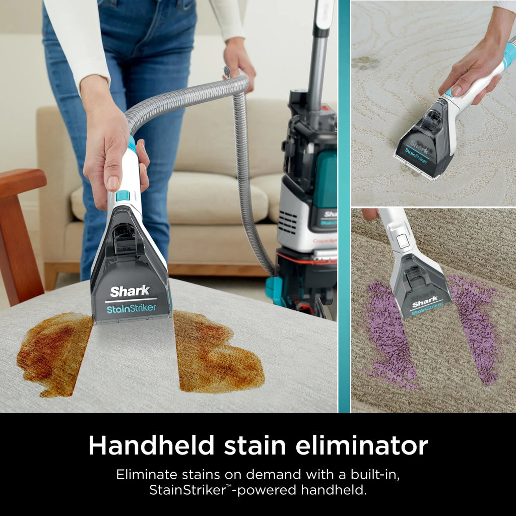 Nouveauté 2026 – Nettoyeur de tapis Shark CarpetXpert avec Stainstriker