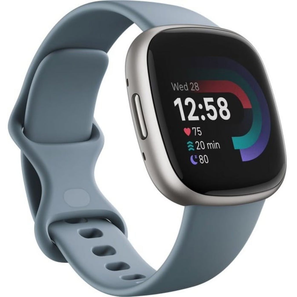 Nouveauté 2026 – Montre connectée Fitbit Versa 4 - Noir/Graphite Aluminium