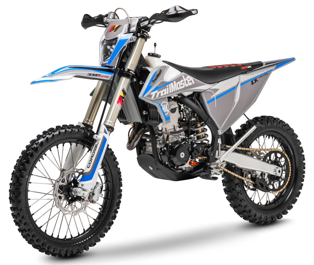 Nouveauté 2026 – Moto tout-terrain Trailmaster JHL Pro-Series LX300 PRO haute performance, prête pour la course, de taille moyenne et à démarrage électrique (rouge