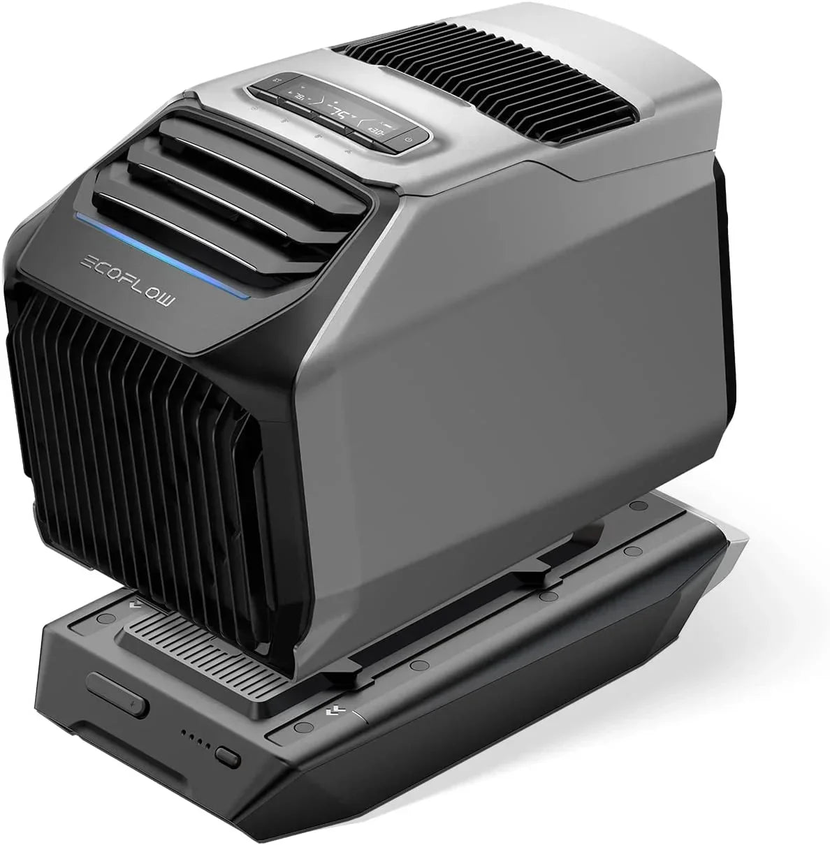 Nouveauté 2026 – Climatiseur portable EF EcoFlow WAVE 3 , puissance de refroidissement 1800 W/6100 BTU et puissance de chauffage 2000 W/6800 BTU, charge rapide 1000 W en 75 minutes, autonomie sans fil de 8 heures, contrôle via application, idéal pour