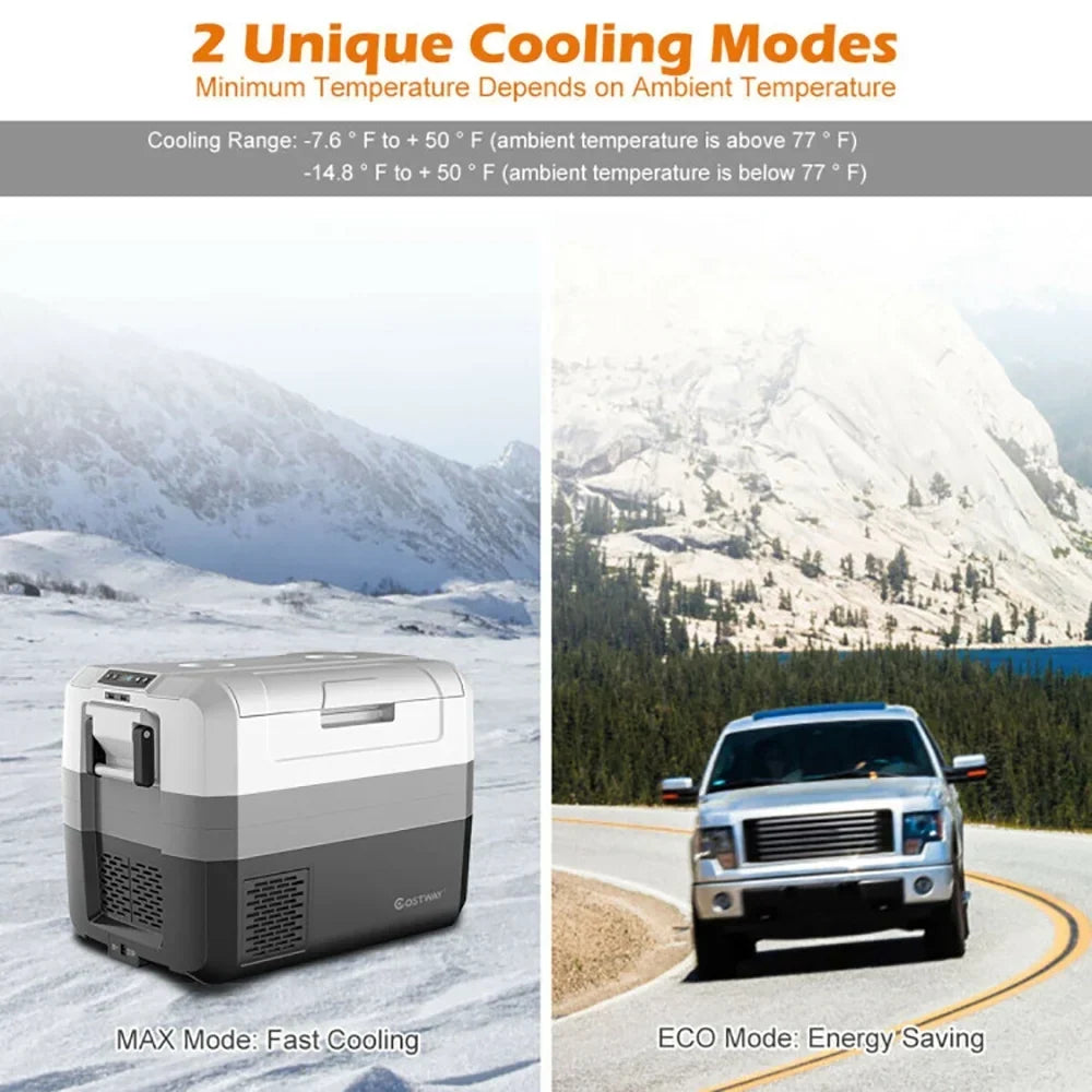 Nouveauté 2026 – Glacière électrique portable Aimee Lii 58 pintes (547 litres) pour camping et voiture, idéale pour les voyages et les pique-niques en plein air. Parfaite pour le camping, la randonnée et les voyages