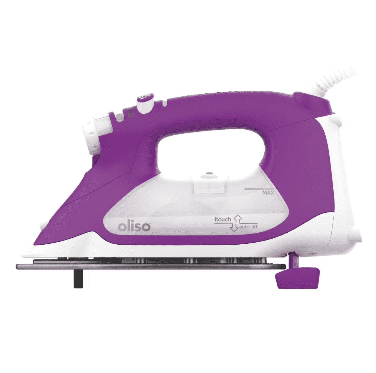 Nouveauté 2026 – Fer à repasser vapeur Oliso TG1600 Pro Plus 1800 W avec fonction SmartIron et levage automatique – idéal pour le repassage de vêtements, la couture, le quilting et les loisirs créatifs | Semelle en céramique Diamond-Flow, jaune