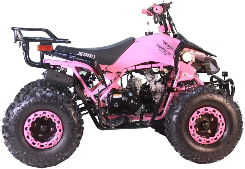 Nouveauté 2026 – VTT X-Pro , 125 cm³, essence, transmission automatique avec marche arrière télécommandée, gros pneus 19"/18