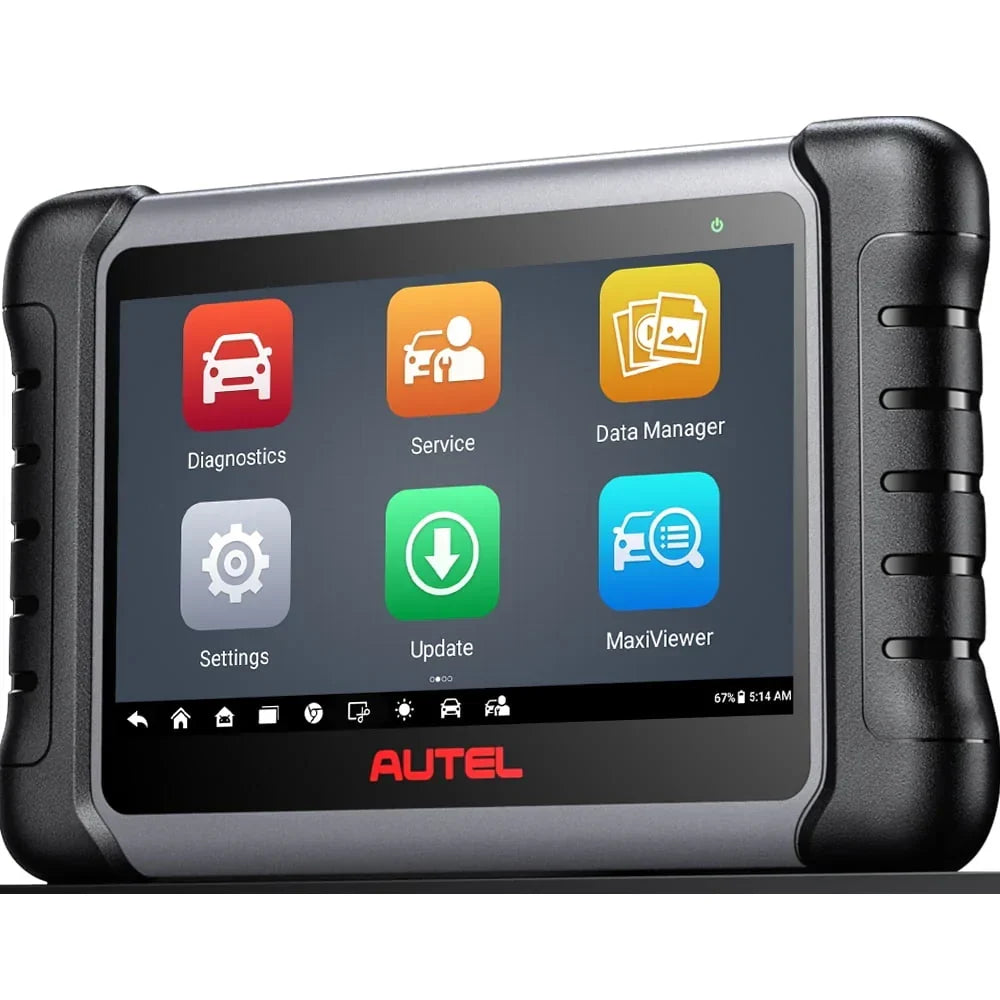 Nouveauté 2026 – Scanner Autel MaxiCOM MK808S : outil de diagnostic automobile bidirectionnel pour tous les systèmes et plus de 28 services (tests actifs