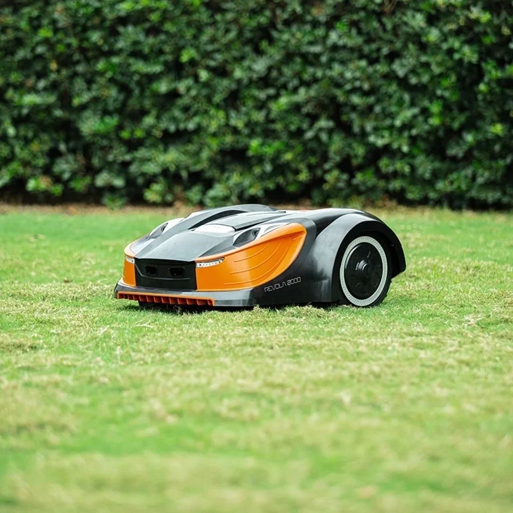 Nouveauté 2026 – Tondeuse à gazon robotisée Yard Force 28 volts avec moteurs de roues sans balais, contrôle Wi-Fi et application CloudHawk