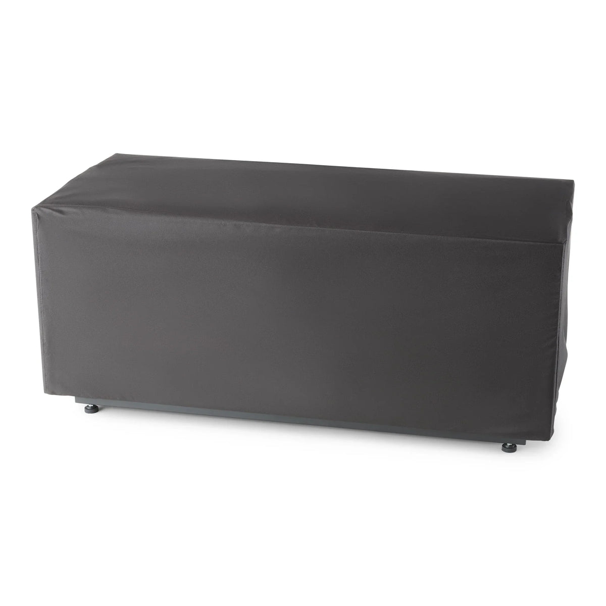 Nouveauté 2026 – Foyer moderne rectangulaire en acier noir Mainstays , 107 cm x 51 cm (42 po x 20 po), 50 000 BTU, avec couvercle, compartiment dissimulé pour la bonbonne et housse