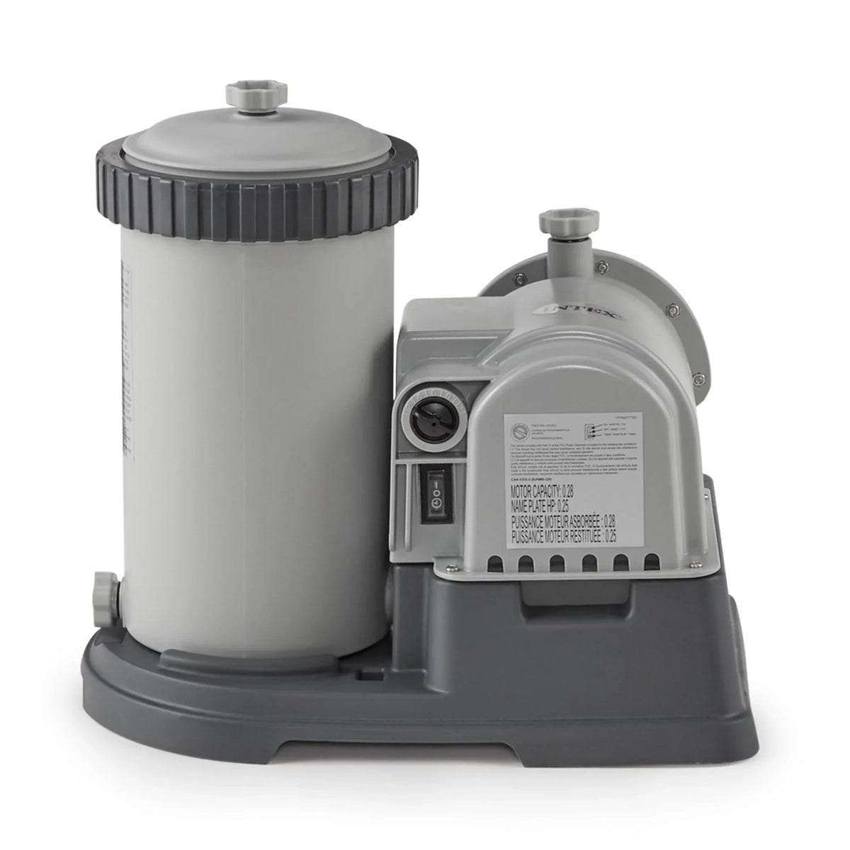 Nouveauté 2026 – Pompe à cartouche filtrante pour piscine Intex Krystal Clear 2500 GPH avec minuterie