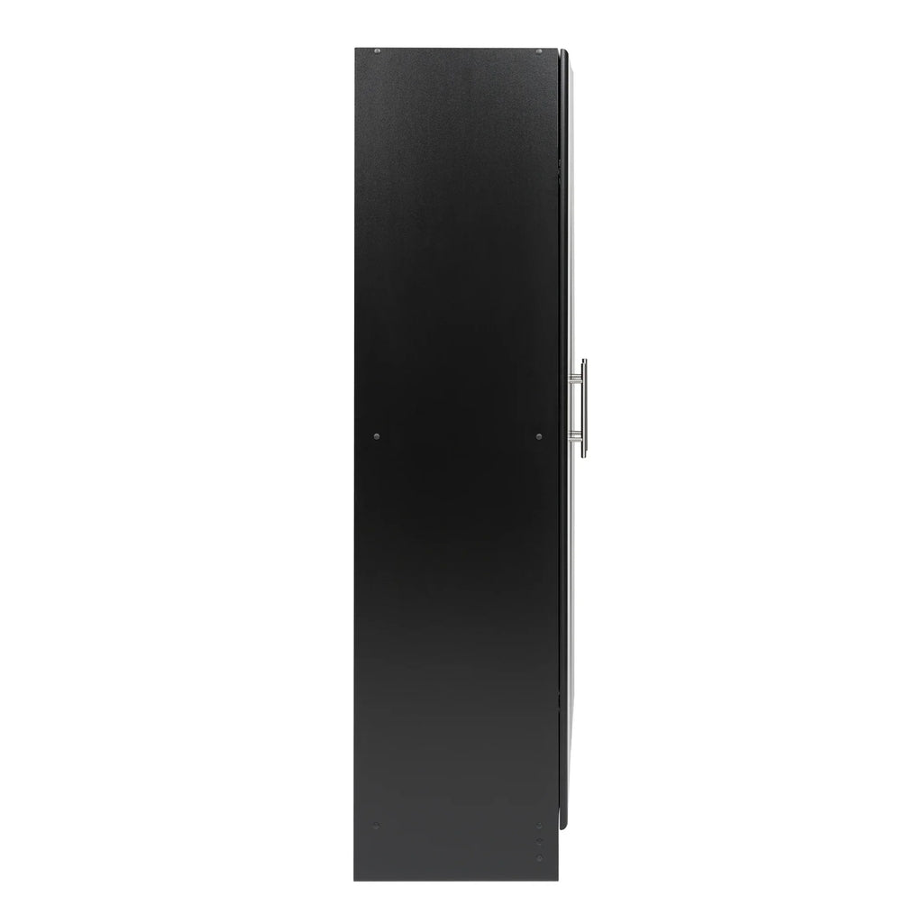 Nouveauté 2026 – Armoire à étagères réglables Prepac - Table de garage haute et fonctionnelle, 40,6 cm (P) x 81,3 cm (L) x 164,6 cm (H), armoire de garage autoportante à 2 portes, couleur expresso - EES-3264