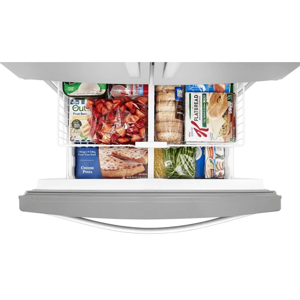 Nouveauté 2026 – Réfrigérateur Whirlpool WRF555SDFZ 36 pouces, 25 pi³, à portes françaises, pose libre, en acier inoxydable