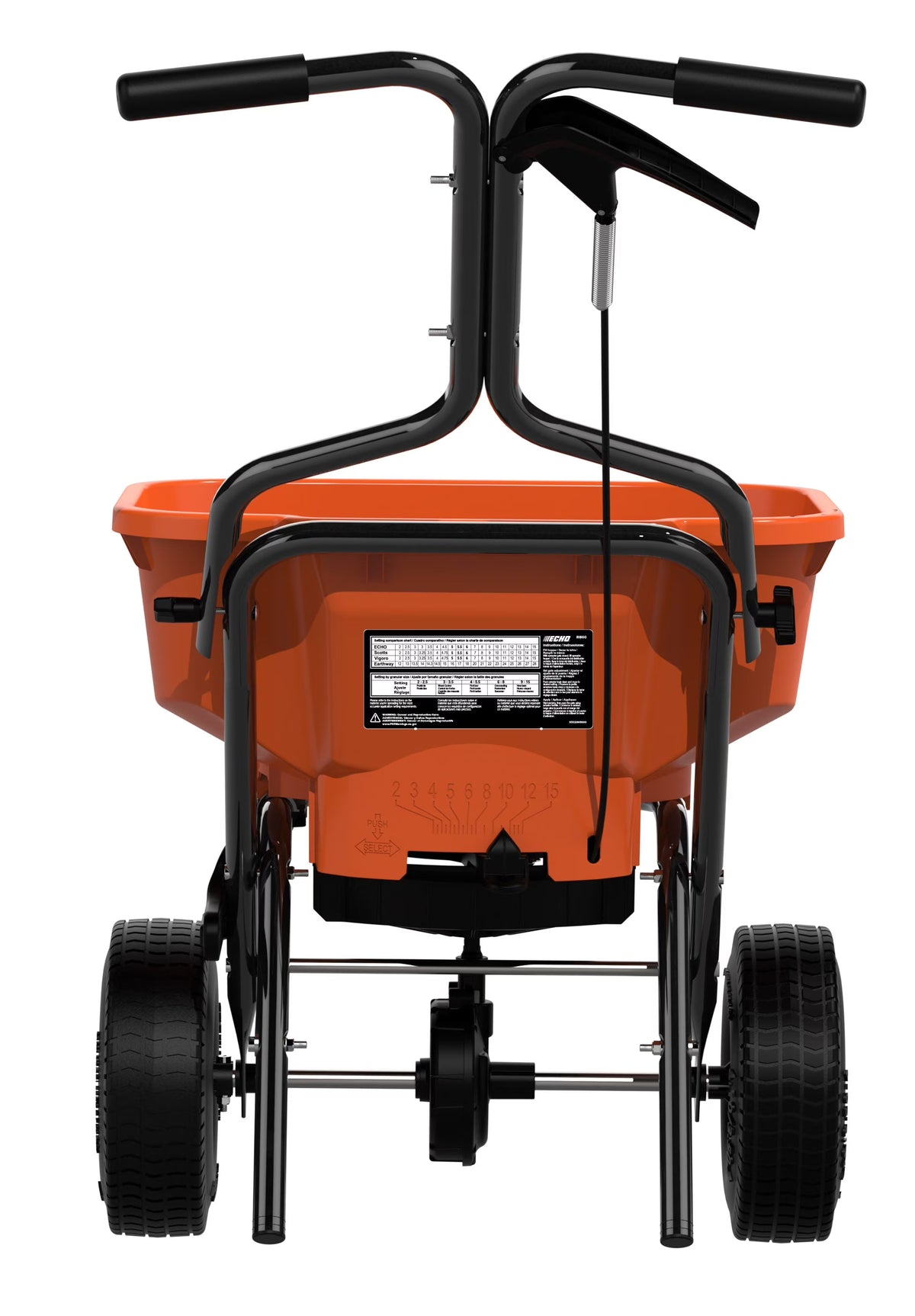 Nouveauté 2026 – Épandeur robuste Echo Original Equipment , 27 kg (60 lb) - RB-60