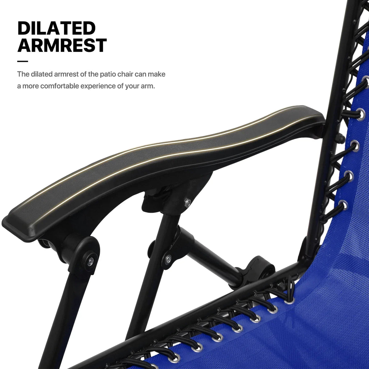 Nouveauté 2026 – Ensemble de 2 chaises MoNiBloom Zero Gravity , fauteuils de plage/terrasse pliables avec auvent et appui-tête, noirs