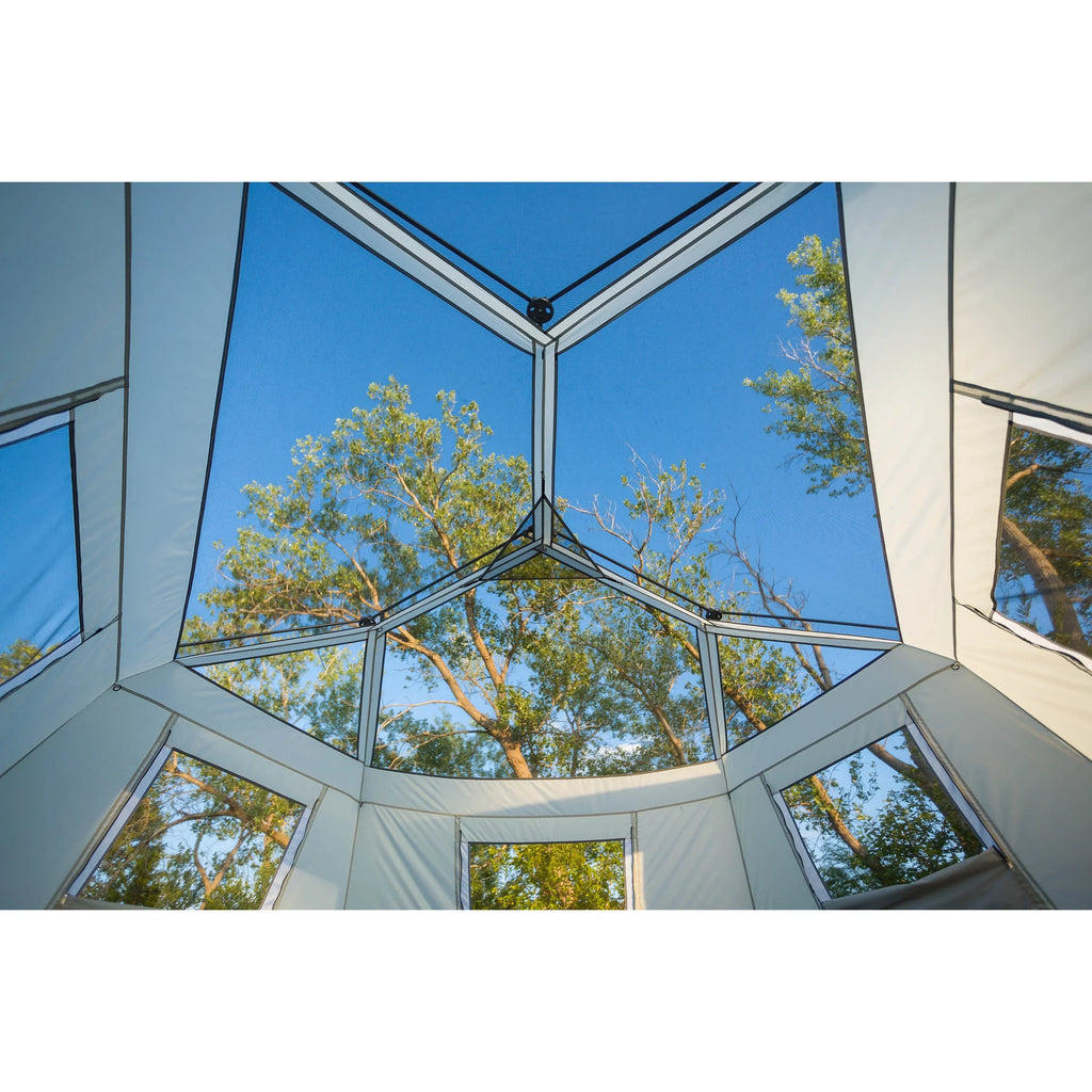 Nouveauté 2026 – Tente cabine hexagonale instantanée Ozark Trail , 4,57 m x 3,96 m, 8 personnes, 16,34 kg
