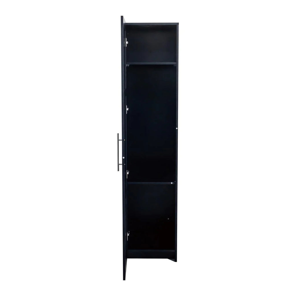 Nouveauté 2026 – Armoire de rangement haute Slim , meuble garde-manger avec portes et étagères, idéale pour les petits espaces (cuisine, salon, salle de bain