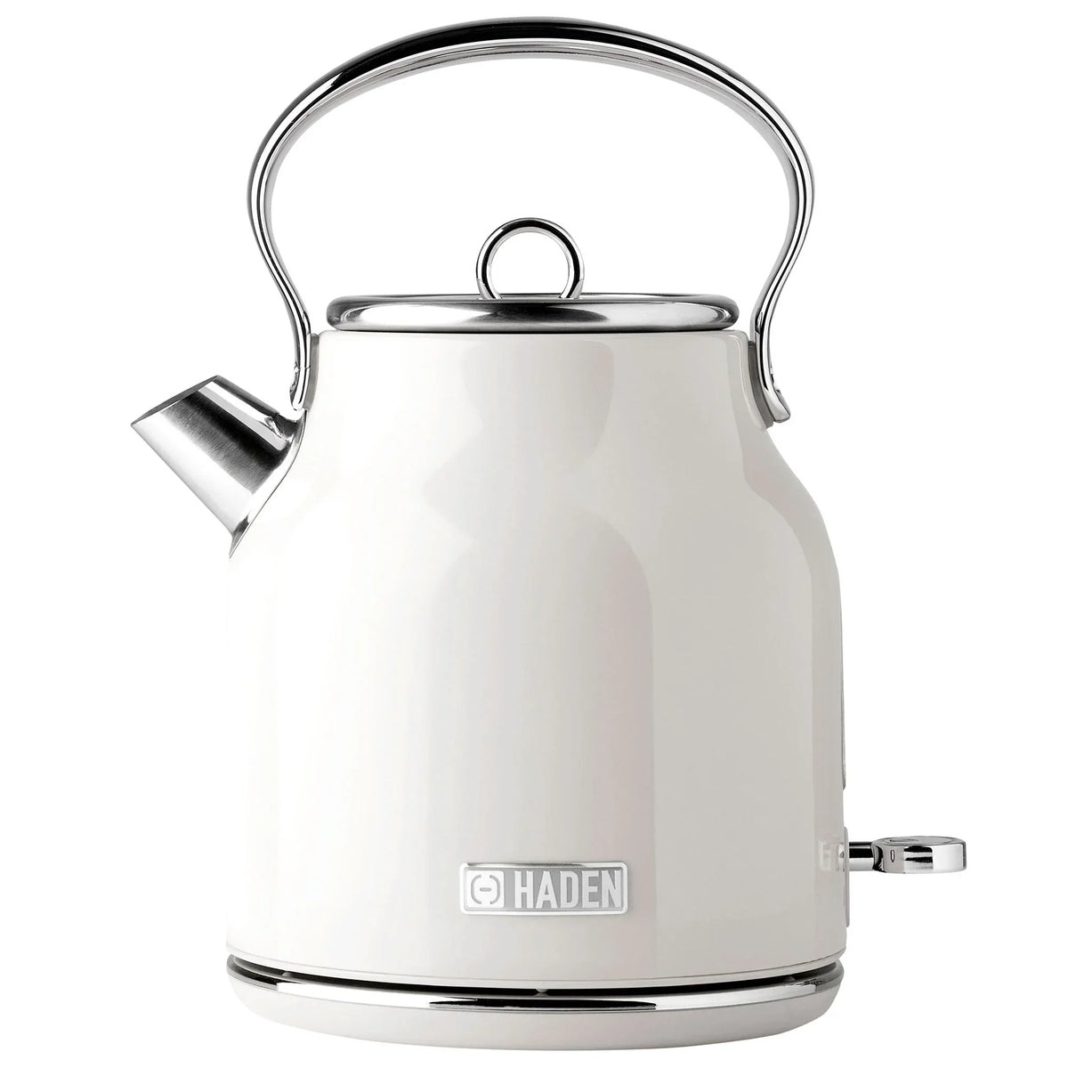 Nouveauté 2026 – Bouilloire électrique Haden Heritage 1500 1,7 W , finition noir mat avec accents cuivrés