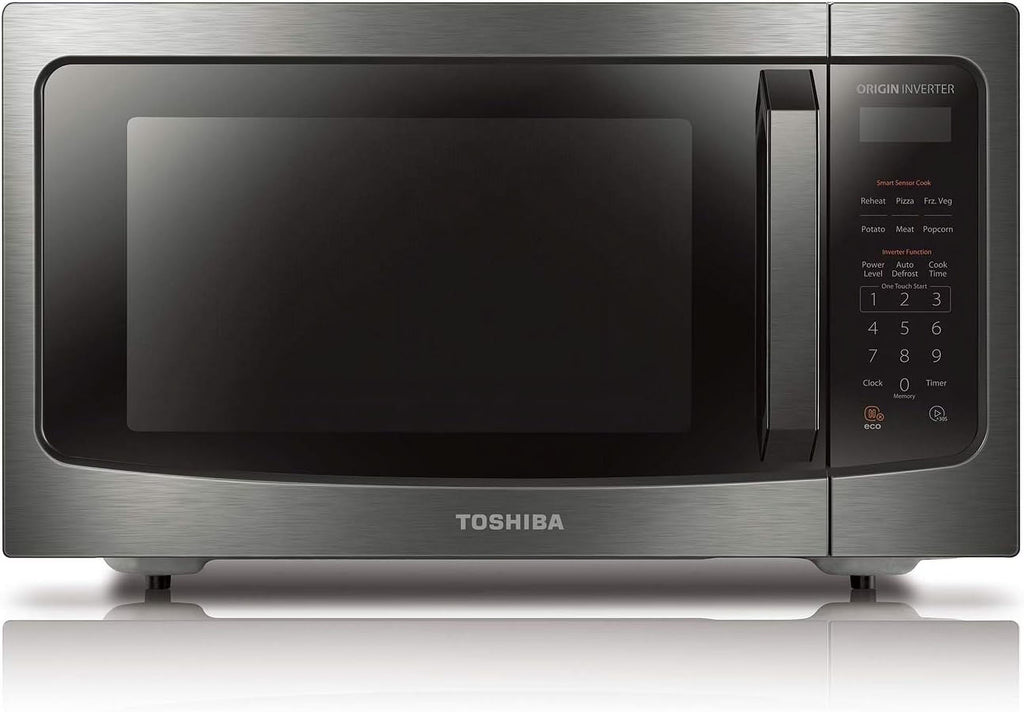Nouveauté 2026 – Fours à micro-ondes de comptoir Toshiba 1,2 pi³ en acier inoxydable