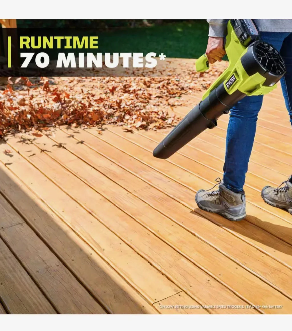 Nouveauté 2026 – RYOBI ONE+ 18V 160 km/h 350 CFM