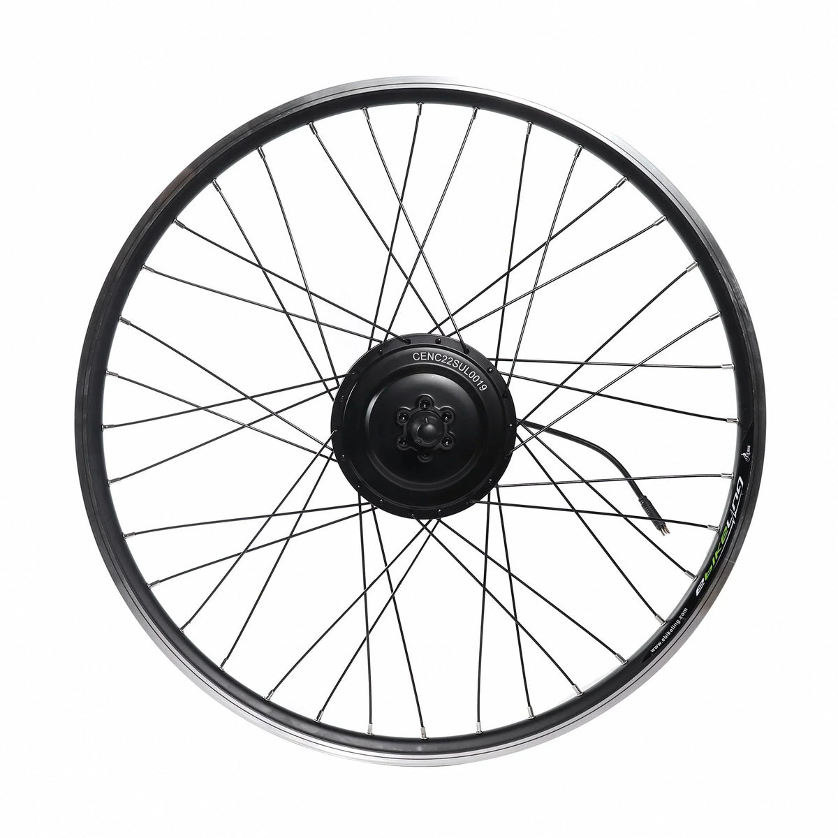 Nouveauté 2026 – Kit de conversion pour vélo électrique eBikeling (48 V 1500 W / 52 V 19,2 Ah) avec porte-bagages arrière et batterie 700C | Kit d'extension pour vélo électrique étanche offrant des performances améliorées
