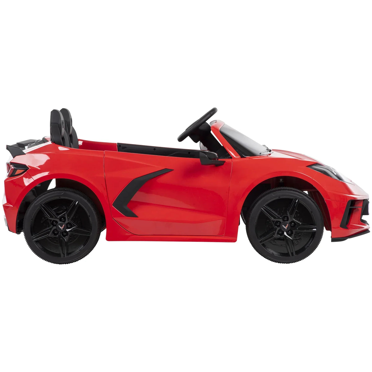 Nouveauté 2026 – Voiture électrique Huffy Corvette Stingray 12V , pour enfants de 3 ans et plus, avec effets sonores