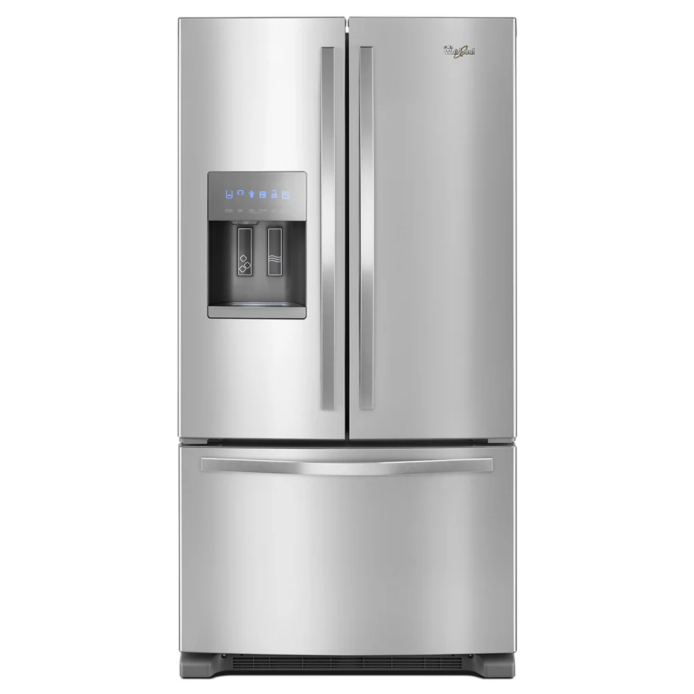 Nouveauté 2026 – Réfrigérateur Whirlpool WRF555SDFZ 36 pouces, 25 pi³, à portes françaises, pose libre, en acier inoxydable