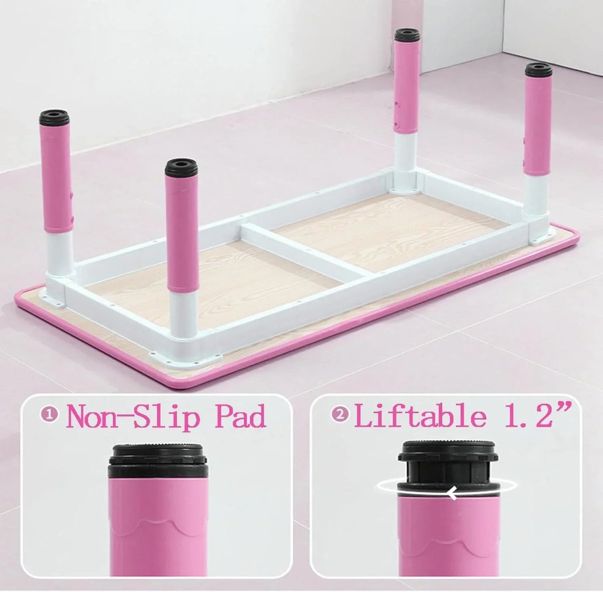 Nouveauté 2026 – Ensemble table et chaises pour enfants TROPOW , table réglable en hauteur pour tout-petits et 6 chaises, table multi-activités avec plateau à motifs graffiti et pieds antidérapants pour les enfants de 2 à 10 ans, idéale pour les gard