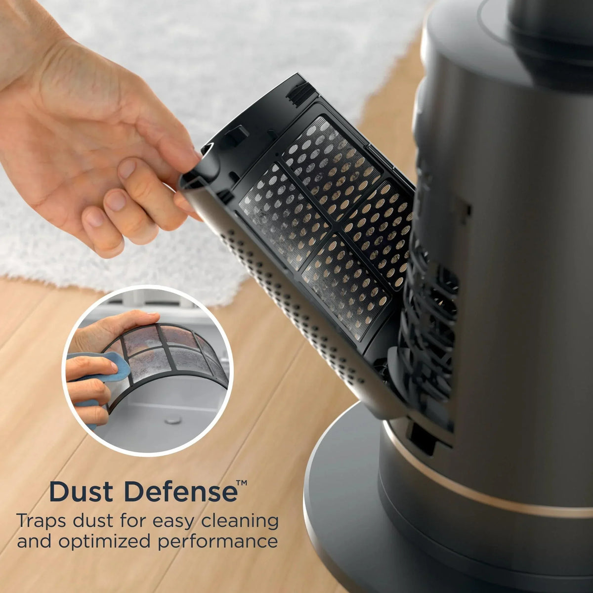 Nouveauté 2026 – Ventilateur Shark TurboBlade XL « Tour sans pales ultra-personnalisable, pivotante, rotative, oscillante à 180° », TF200, anthracite