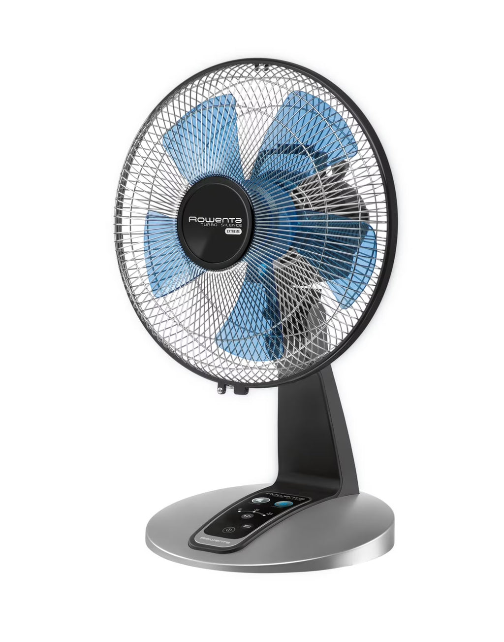 Nouveauté 2026 – Ventilateur sur pied Rowenta Turbo Silence avec télécommande, 53 pouces, portable, 5 vitesses, VU5670