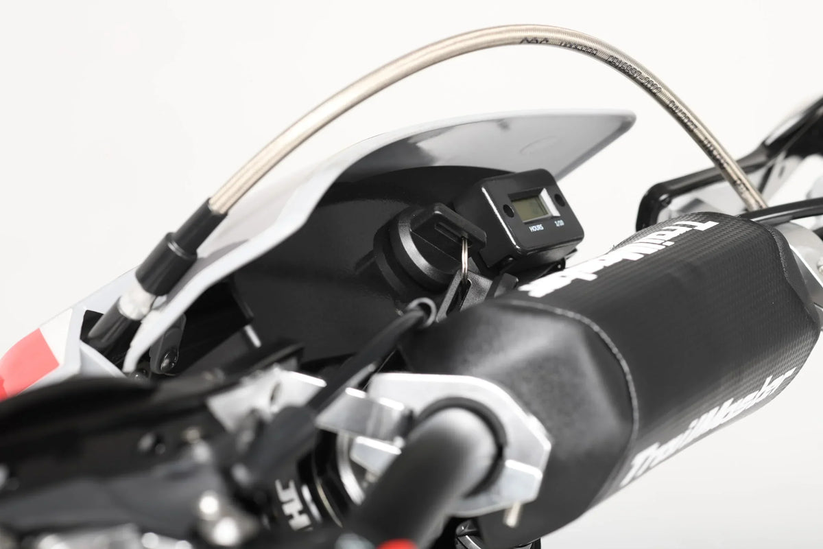 Nouveauté 2026 – Moto tout-terrain Trailmaster JHL Pro-Series LX300 PRO haute performance, prête pour la course, de taille moyenne et à démarrage électrique (rouge