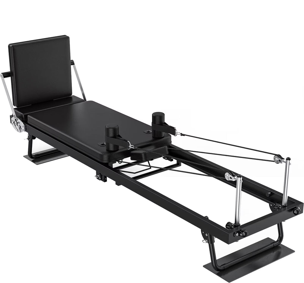 Nouveauté 2026 – Appareil de Pilates Reformer pliable GIKPAL de 234 cm (92 pouces) pour salle de sport à domicile, équipement d'exercices de Pilates pour un corps équilibré avec planche de saut