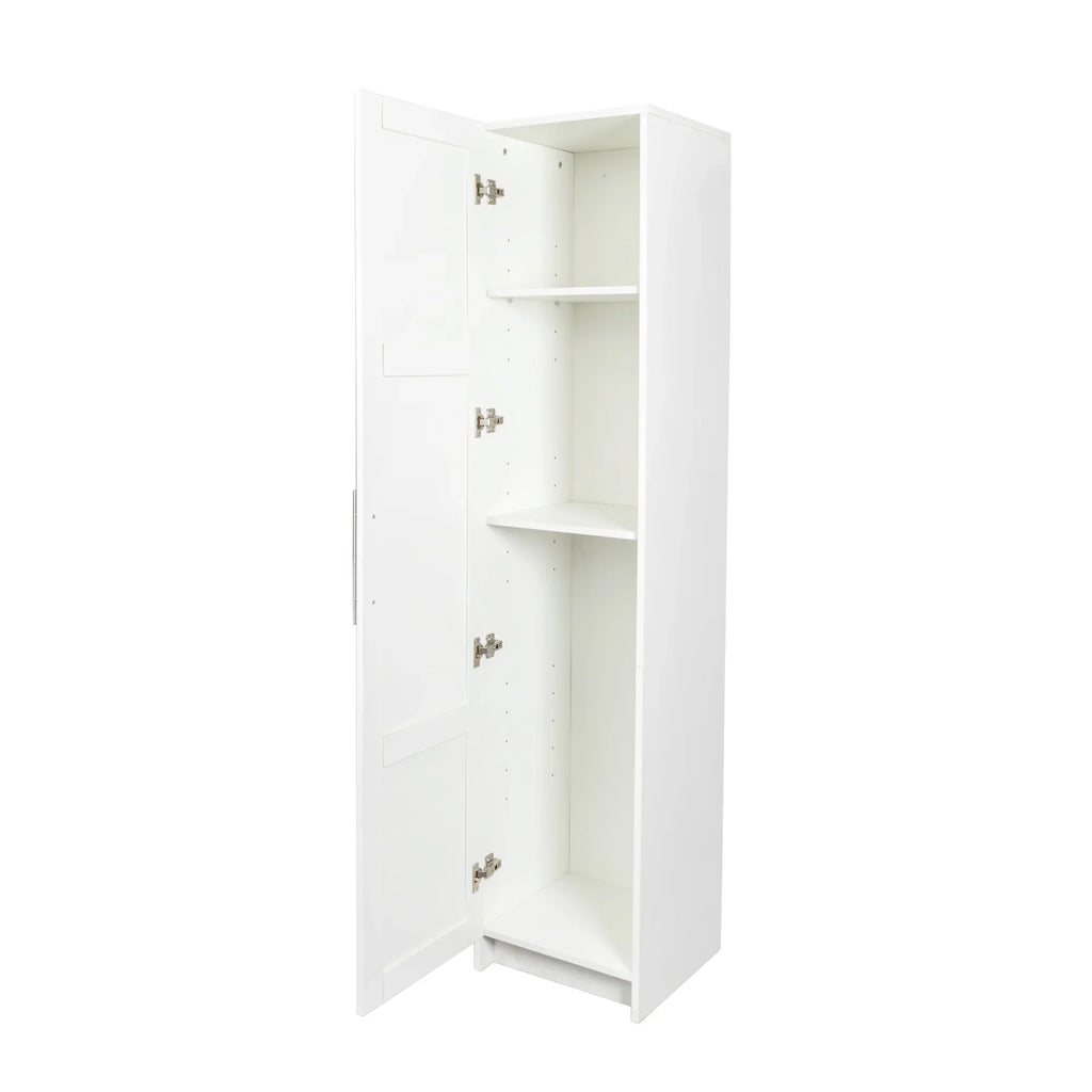 Nouveauté 2026 – Armoire de rangement haute Slim , meuble garde-manger avec portes et étagères, idéale pour les petits espaces (cuisine, salon, salle de bain