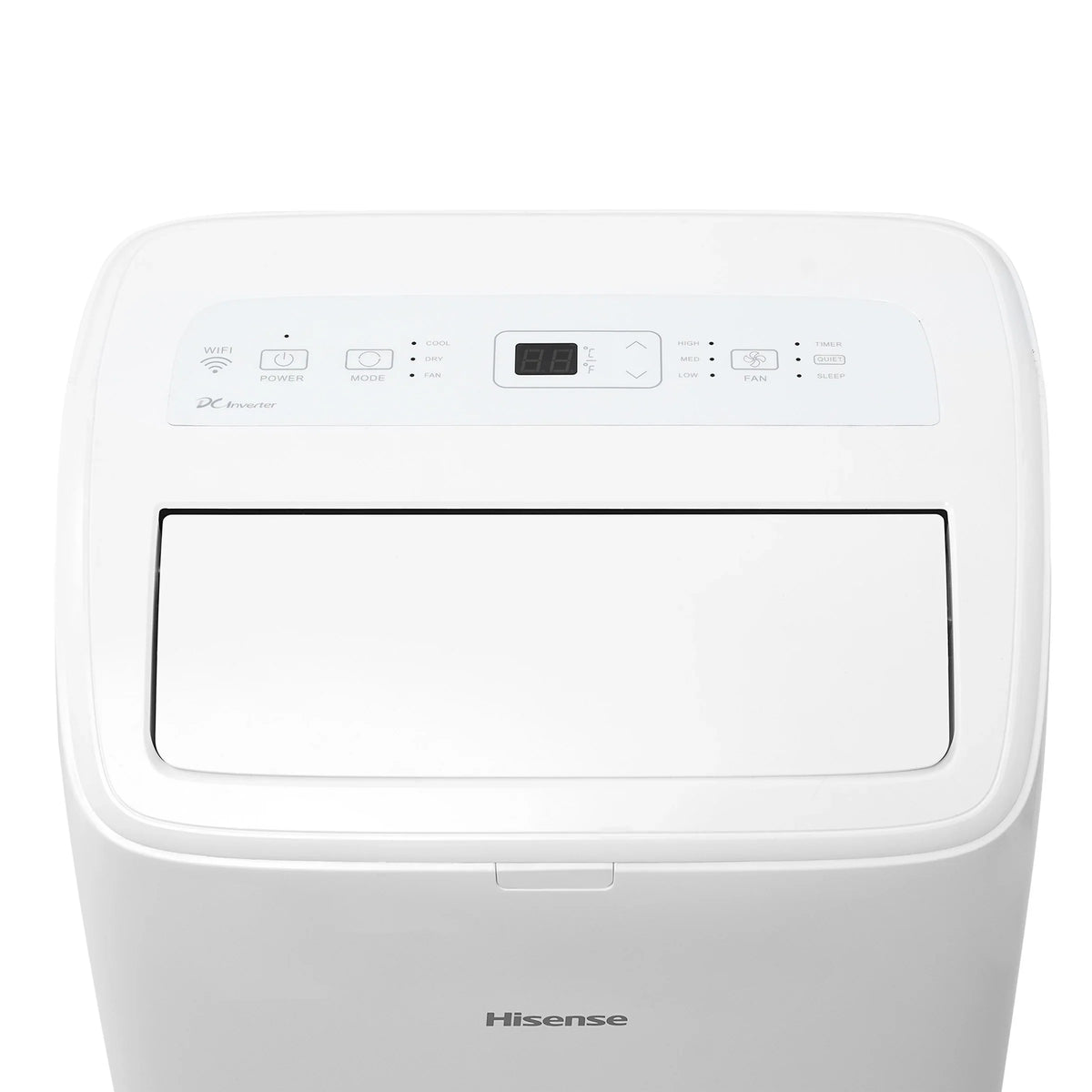 Nouveauté 2026 – Climatiseur portable Hisense 8 000 BTU à double tuyau avec onduleur et Wi-Fi