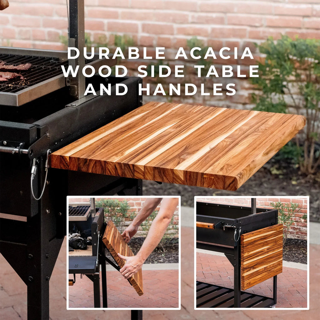 Nouveauté 2026 – Barbecue argentin Santa Maria Backyard Discovery, à bois et charbon de bois, en acier
