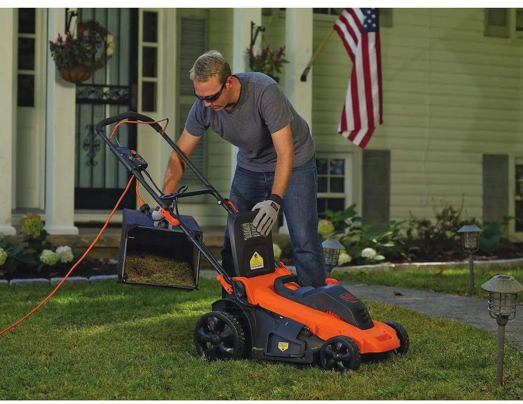 Nouveauté 2026 – Tondeuse à gazon filaire BLACK+DECKER MM2000 13 A, 51 cm (20 pouces), année