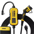 Nouveauté 2026 – Chargeur portable DEWALT niveau 2 pour véhicules électriques (VE), jusqu'à 16 A, 120-240 V CA, 3,8 kW, câble de 7,6 m, résistant aux intempéries