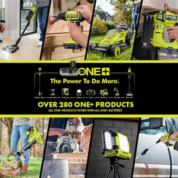 Nouveauté 2026 – Kit combiné sans fil ONE+ 18 V comprenant 6 outils, une batterie de 1,5 Ah, une batterie de 4,0 Ah et un chargeur