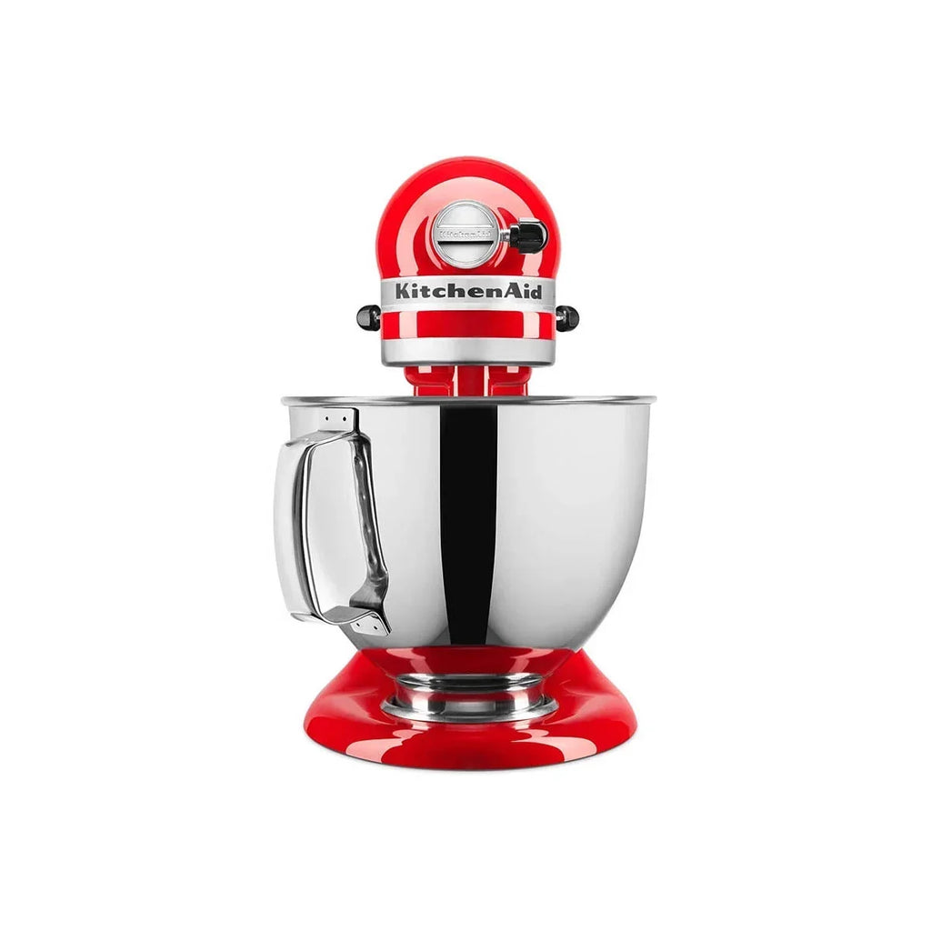 Nouveauté 2026 – Robot pâtissier KitchenAid Artisan Series , tête inclinable, 5 pintes, rouge passion, avec batteur plat, crochet pétrisseur et fouet