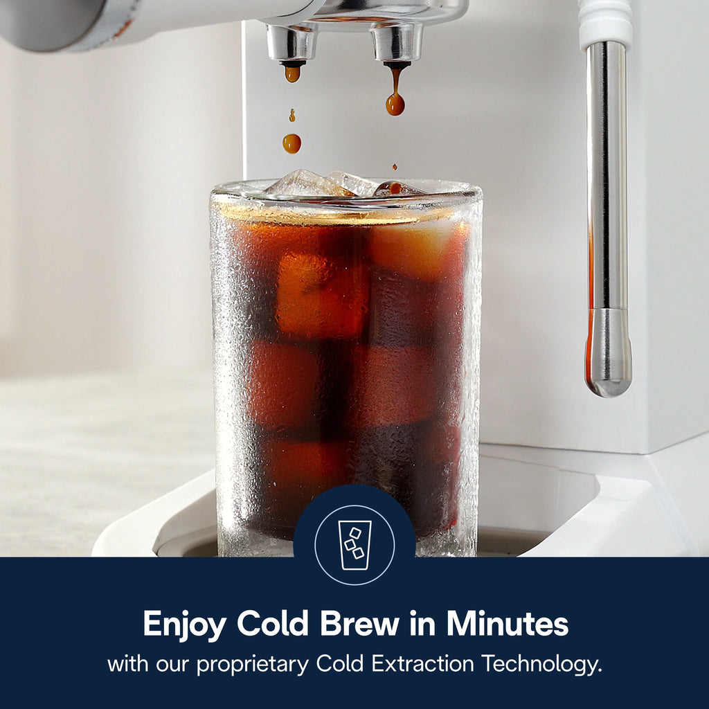 Nouveauté 2026 – Machine à expresso De’Longhi Dedica Duo , format compact avec mousseur intégré pour latte art, expresso, café infusé à froid, lattes et plus encore, acier inoxydable