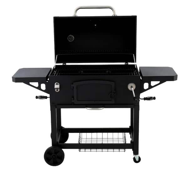Nouveauté 2026 – Barbecue à charbon extra-large et robuste , noir