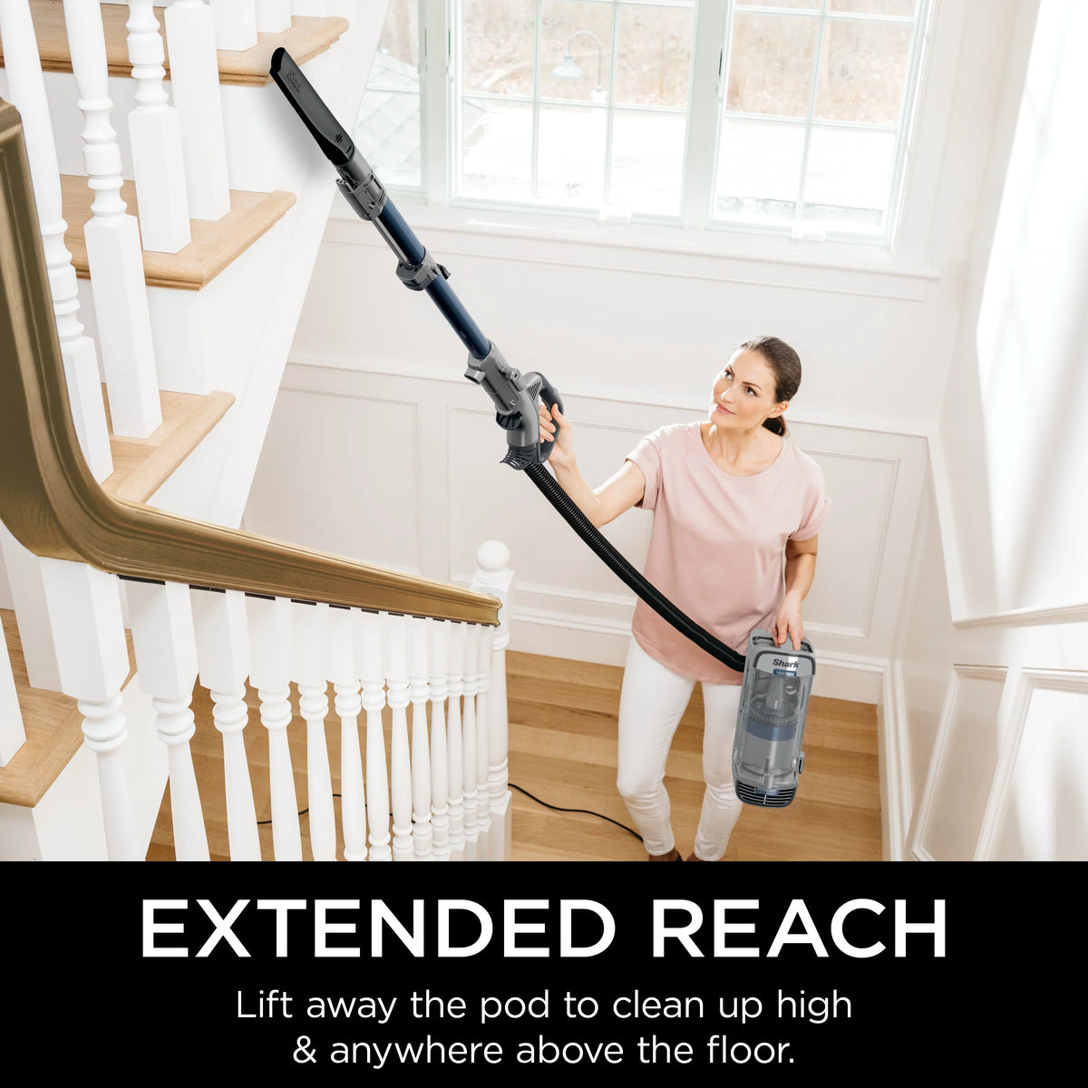 Nouveauté 2026 – Aspirateur vertical Shark Vertex DuoClean PowerFin , avec système Lift-Away™ et brosse autonettoyante, AZ2000