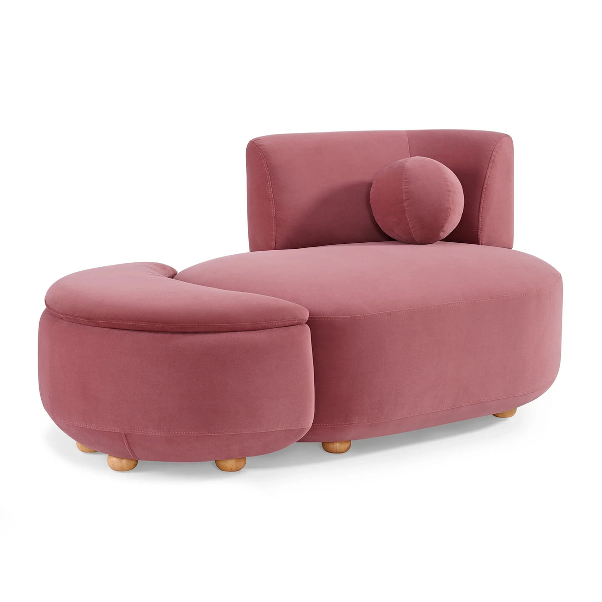 Nouveauté 2026 – Chaise longue et pouf de rangement Juliet en boucle moderne, couleur perle, collection Better Homes & Gardens