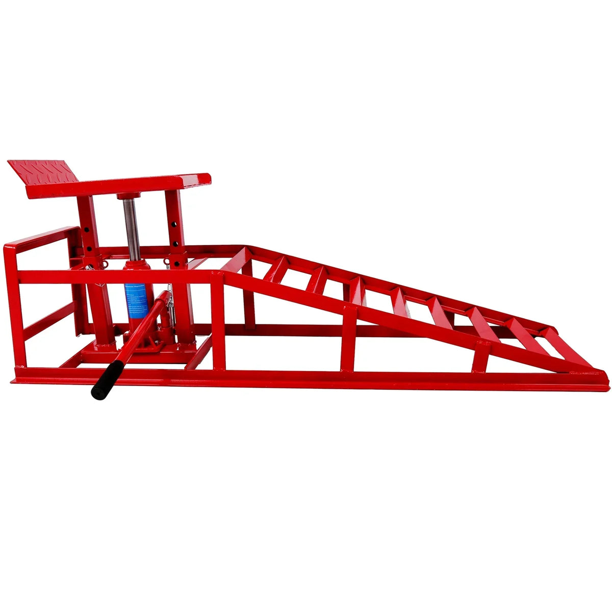 Nouveauté 2026 – Rampes hydrauliques pour voiture Riedhoff (lot de 2), charge maximale de 5 tonnes, hauteur de levage de 24 à 41 cm, robustes, noires