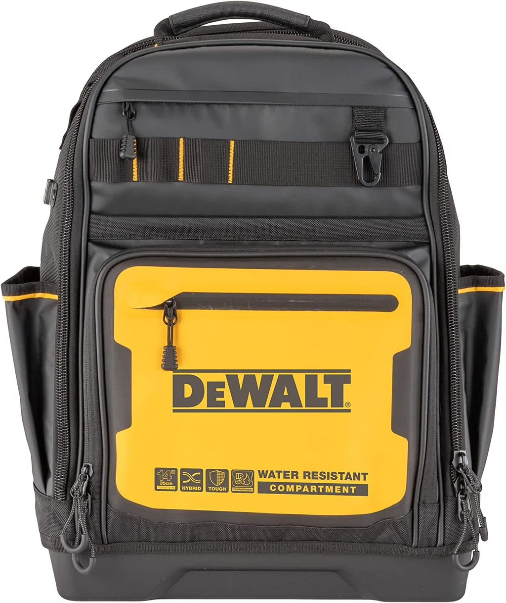 Nouveauté 2026 – Sac à dos à outils DEWALT , rangement et organisation des outils, durable et résistant à l'eau DWST560102