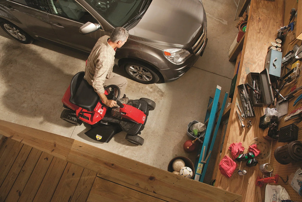 Nouveauté 2026 – Tondeuse autoportée de quartier haut de gamme Troy-Bilt TB30B 340 cm³, boîte ouverte, année