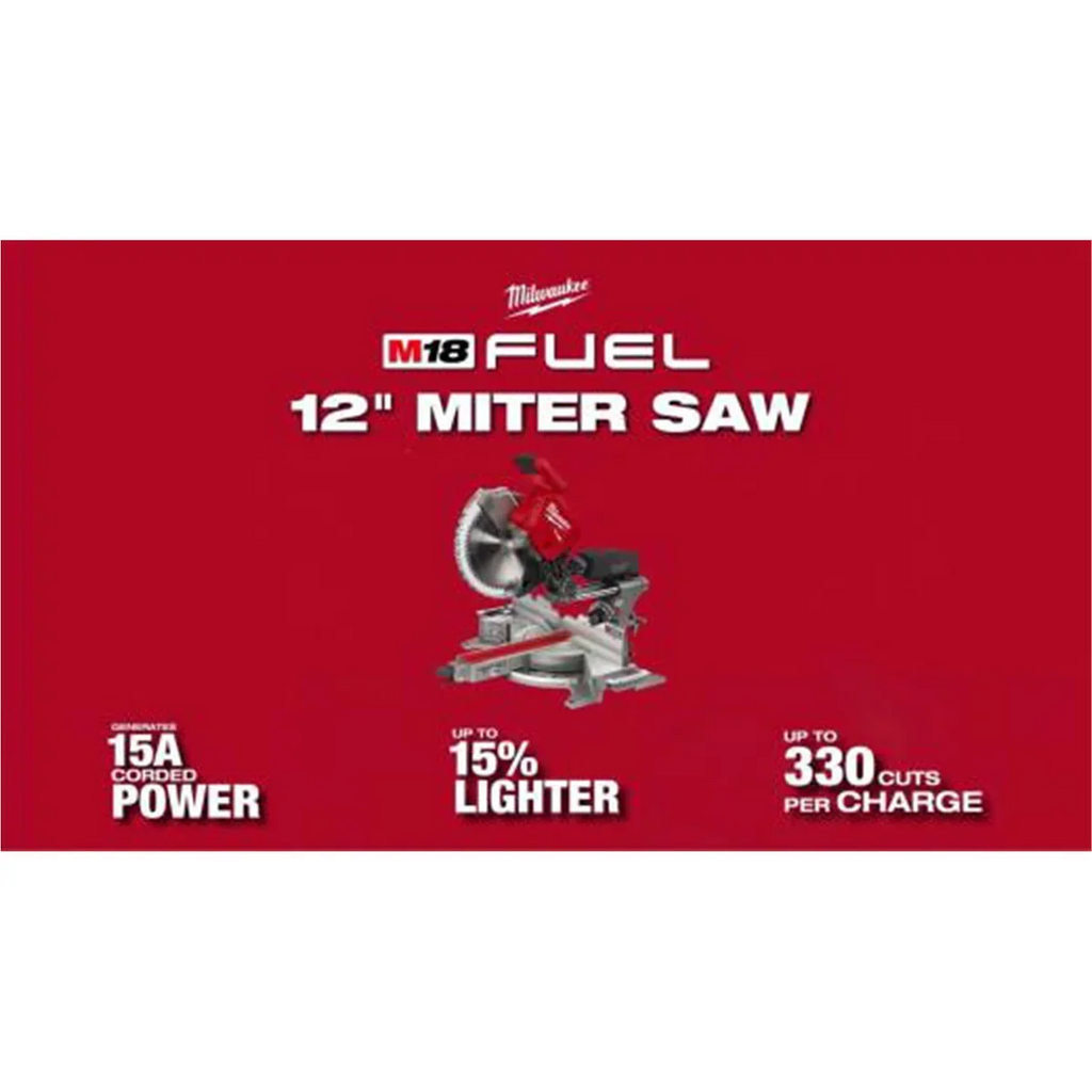 Nouveauté 2026 – Scie à onglets radiale à double biseau Milwaukee 2739-20 M18 FUEL 12