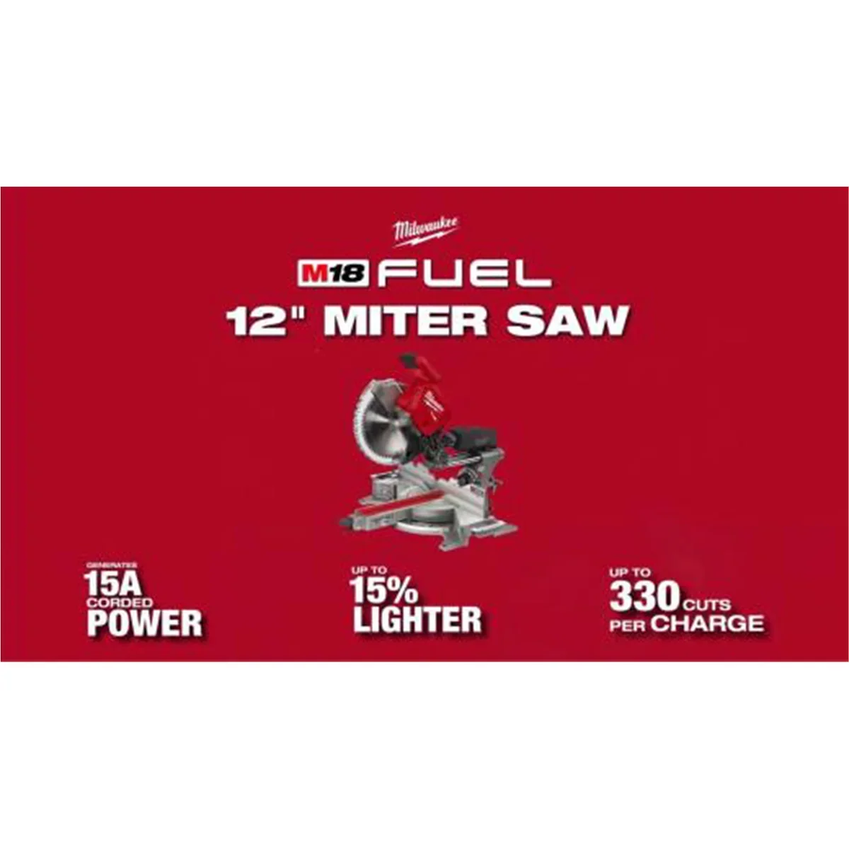 Nouveauté 2026 – Scie à onglets radiale à double biseau Milwaukee 2739-20 M18 FUEL 12
