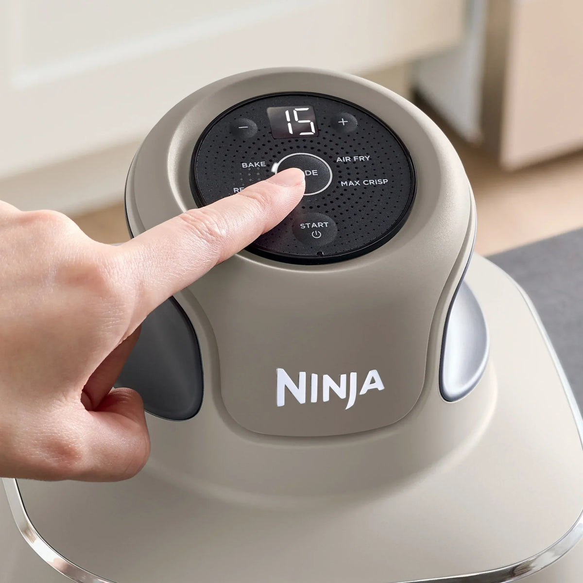 Nouveauté 2026 – Friteuse à air portable Ninja Crispi 4-en-1 en verre , récipients de 4 pintes et 6 tasses, Cyberspace