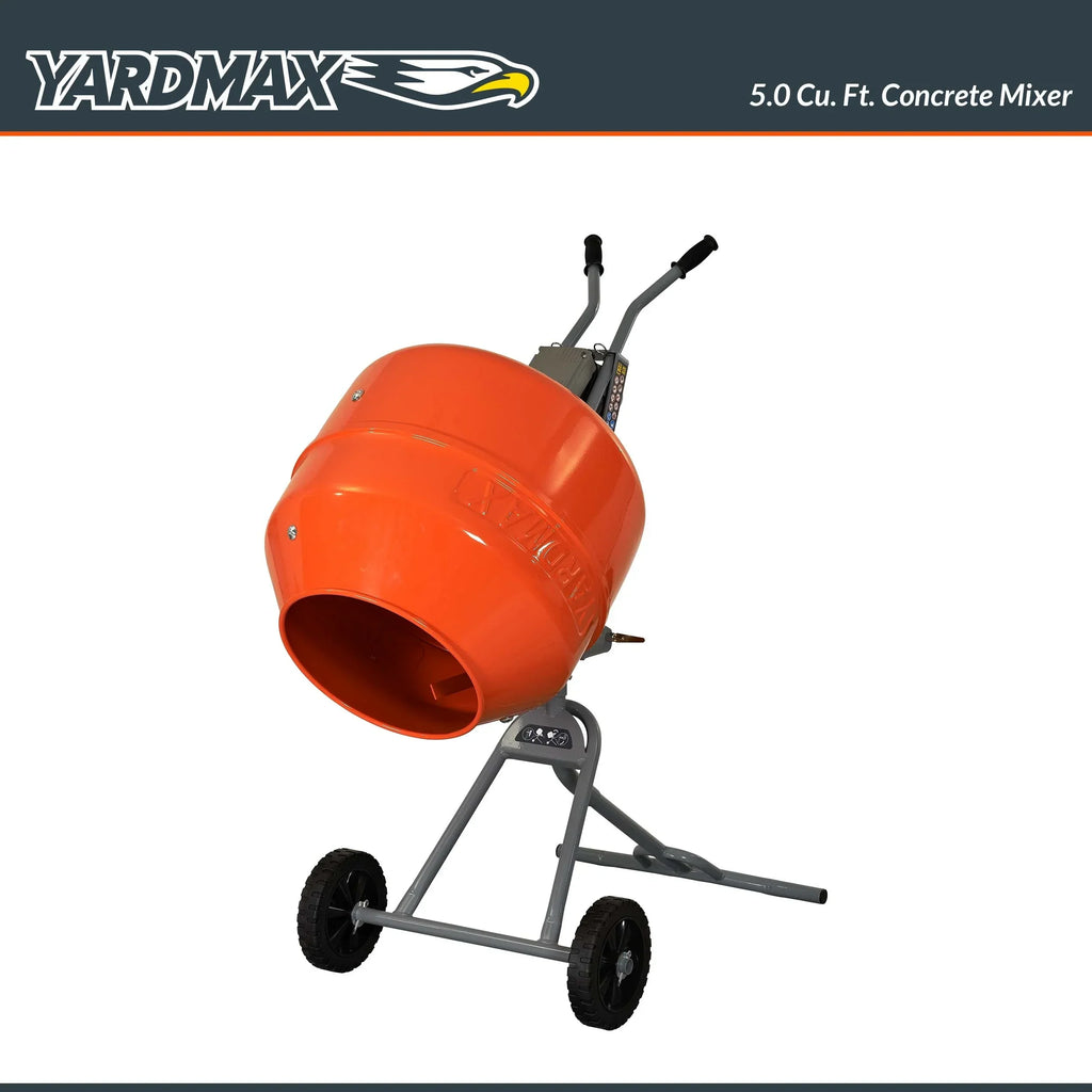 Nouveauté 2026 – Bétonnière YARDMAX YM0146 5,0 pi³