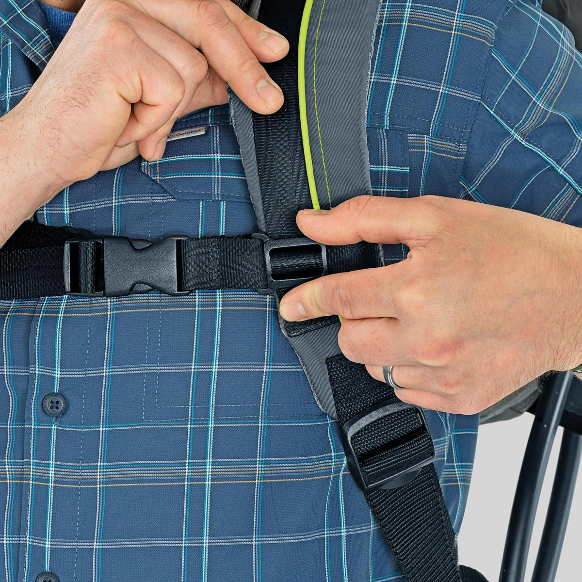 Nouveauté 2026 – Sac à dos porte-bébé Chicco SmartSupport - Solaire (Gris). Neuf