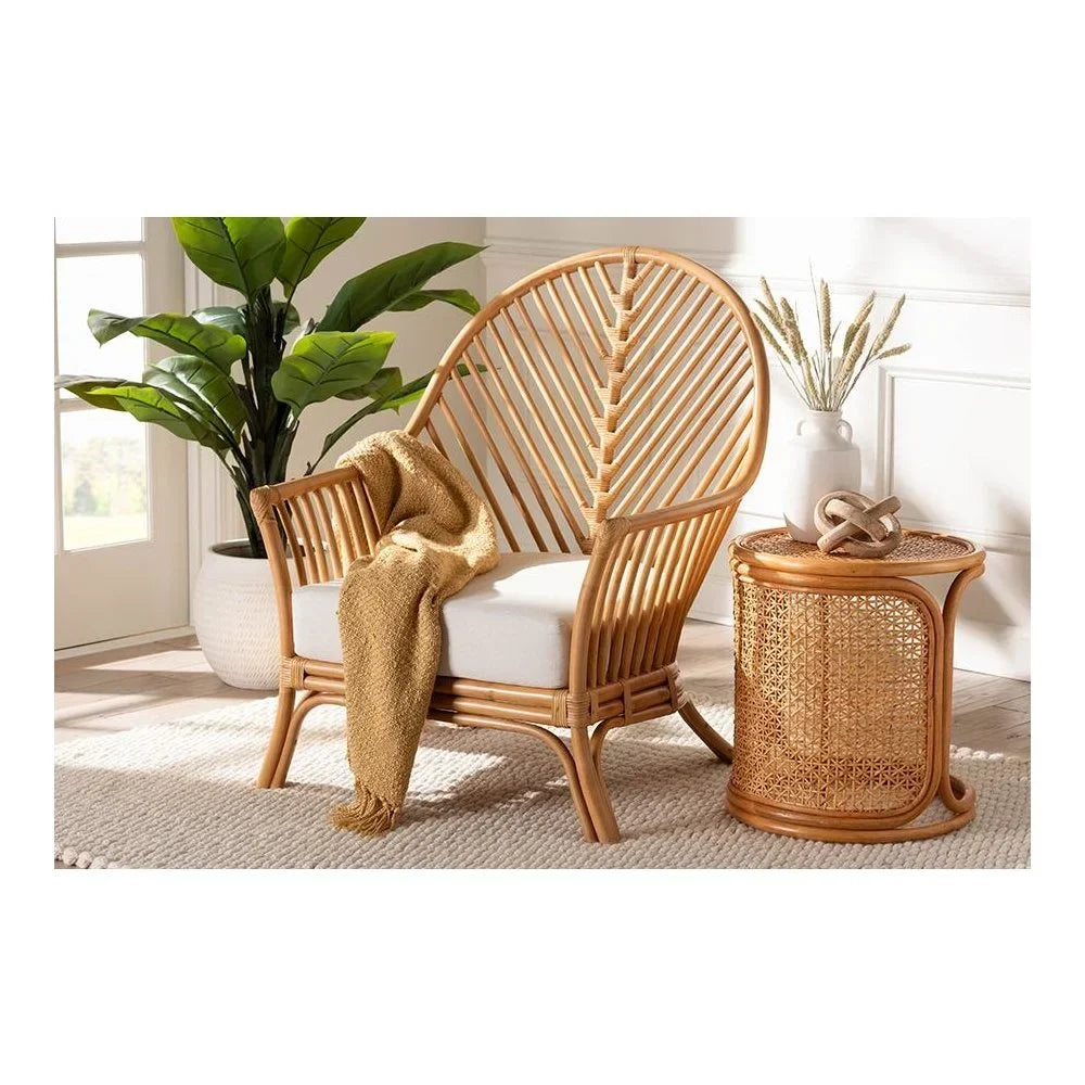 Nouveauté 2026 – Fauteuil bali & pari Lisabon Bohemian Light Honey Rotin