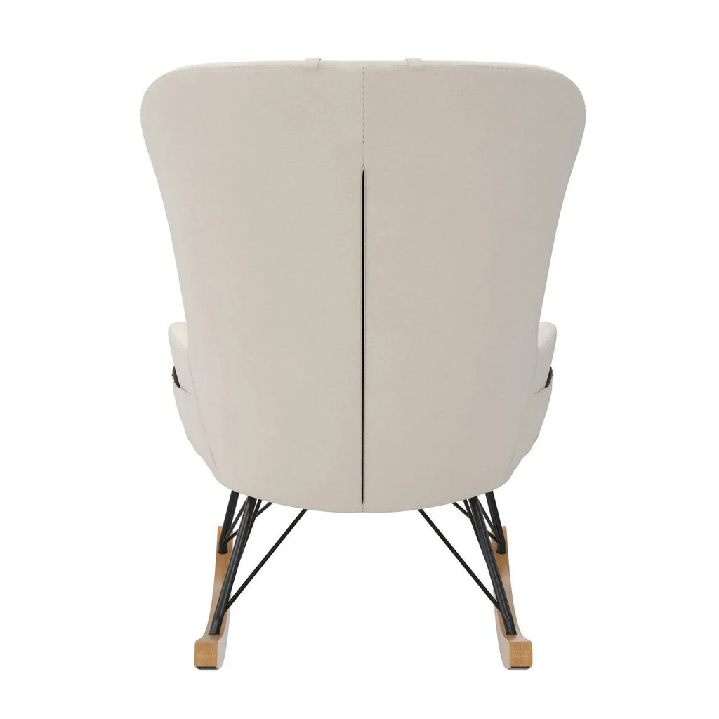 Nouveauté 2026 – Transat Baby Relax Robbie avec poches de rangement. Lin beige